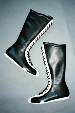 BOXING -Jeffrey Campbell Store boxing knee high boot dv 479107