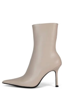 DARING -Jeffrey Campbell Store daring heeled boot yyh beige 6 902887