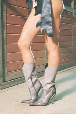 DULCIMER -Jeffrey Campbell Store dulcimer mid calf boot yyh 177380