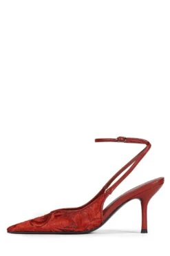 EXEC-L -Jeffrey Campbell Store exec l st brick red 6 942857