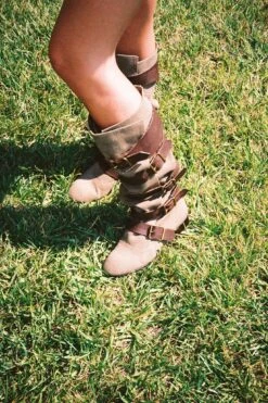 FASTENED -Jeffrey Campbell Store fastened knee high boot yyh 333157