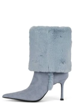 FENNEC-F -Jeffrey Campbell Store fennec f yyh light blue suede combo 6 152851