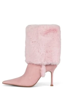 FENNEC-F -Jeffrey Campbell Store fennec f yyh pink suede combo 6 301732