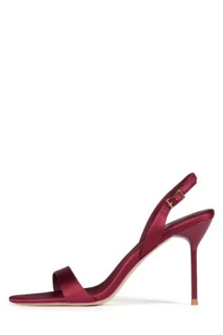 GO-GETTER -Jeffrey Campbell Store go getter heeled sandal yyh fuchsia satin 6 374830