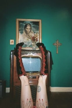 HEADLINE-K -Jeffrey Campbell Store headline k knee high boot yyh 537775