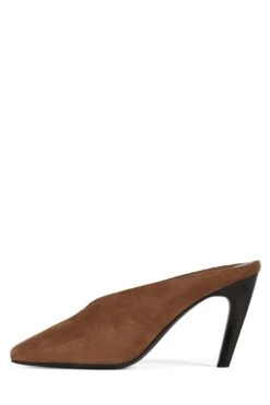 HOOF-IT -Jeffrey Campbell Store hoof it yyh camel suede combo 6 590518