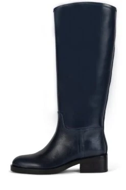 REINING-2 -Jeffrey Campbell Store reining 2 knee high boot dv navy 6 501674