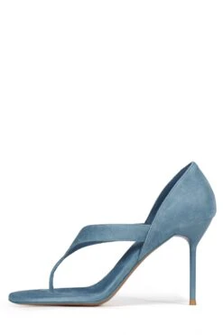 RHIAN -Jeffrey Campbell Store rhian yyh blue suede 6 542327
