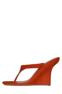 ROMEE -Jeffrey Campbell Store romee st orange suede 6 659325