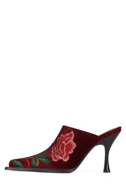 SAVANNAH -Jeffrey Campbell Store savannah dv wine velvet floral multi 6 981716