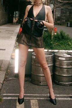 SLEUTH -Jeffrey Campbell Store sleuth heeled mule dv 580593