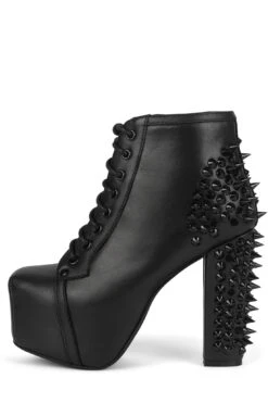 SPIKE -Jeffrey Campbell Store spike platform boot hn black black 6 449220