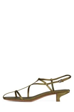 TRAWL-MD -Jeffrey Campbell Store trawl md st olive satin 6 212725